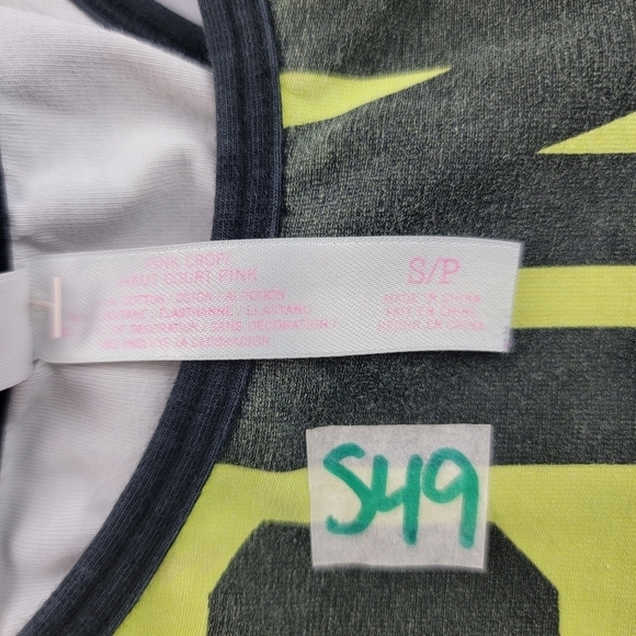 Victoria's Secret Pink cropped athletic top sports bra racerback - Picture 5 of 5